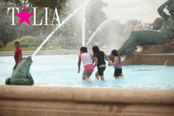 Фонтаны в Филадельфии, Пенсильвания, США